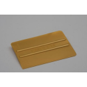 Raclette PVC côté rigide et côté semi-rigide Gold pour application vinyle autocollant
