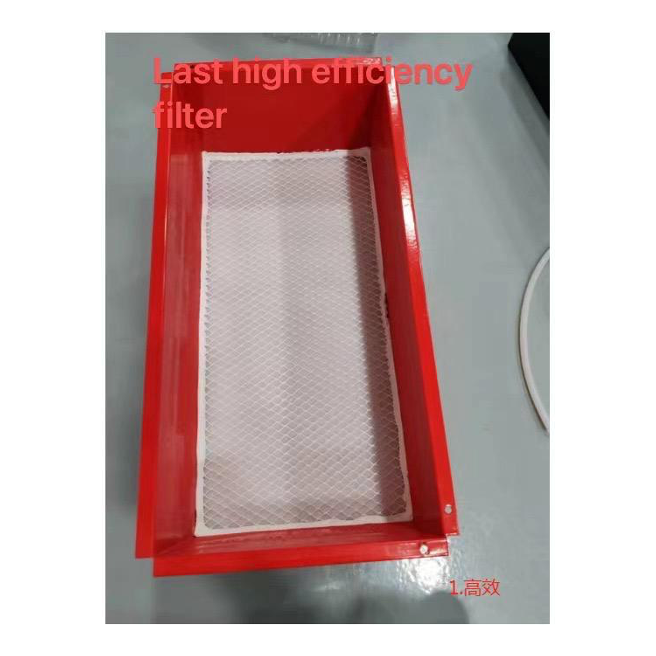 Main filter for smoke extractor for RS 650 XS