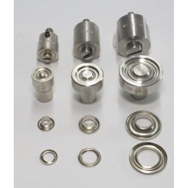 Die for 11mm stainless steel eyelets