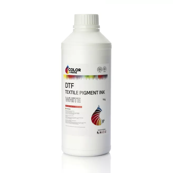 Color Prime - Color ink bottle (WHITE) for Prestige DTF printer (1000 ml)